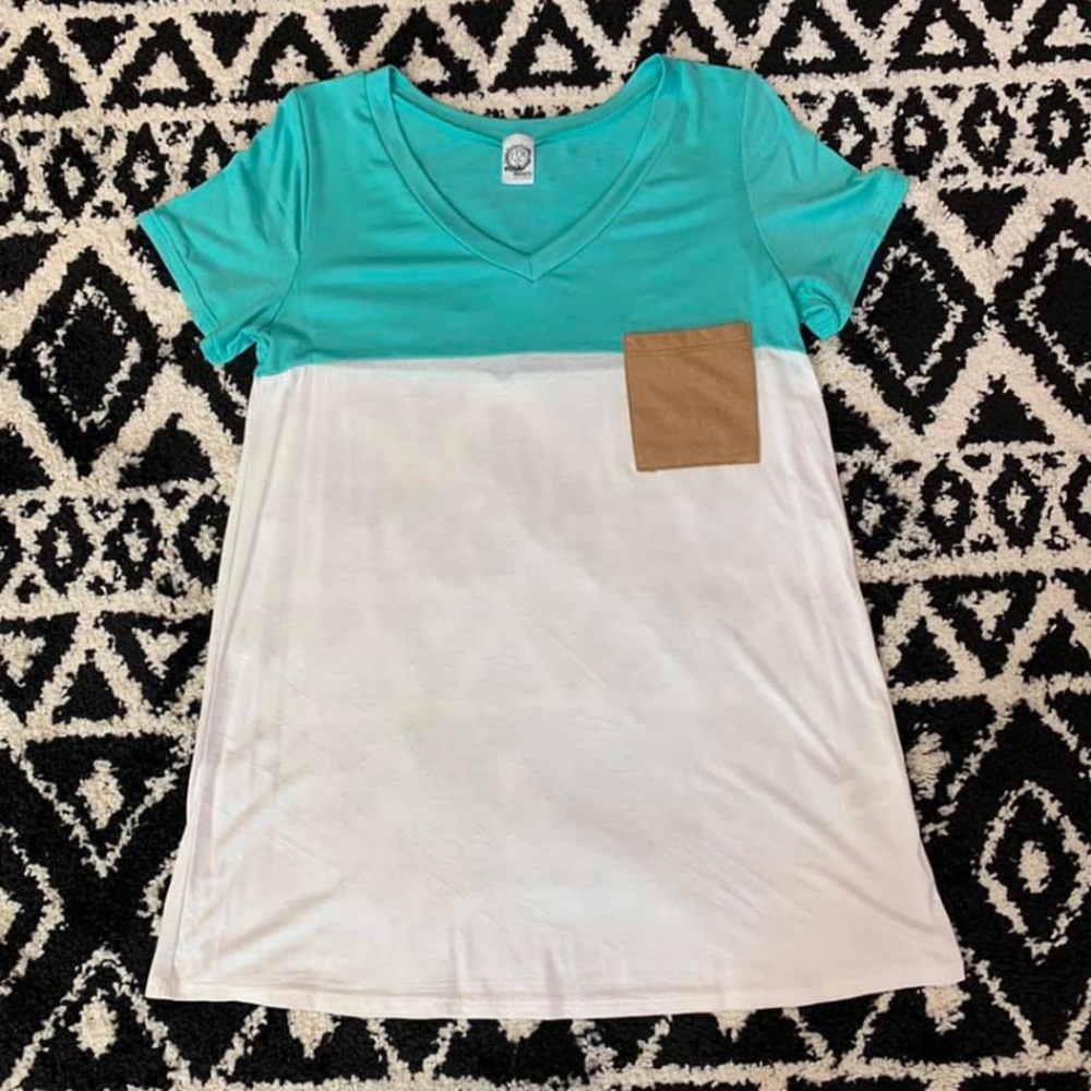 Color block top